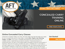 Tablet Screenshot of concealedcarryonline.com